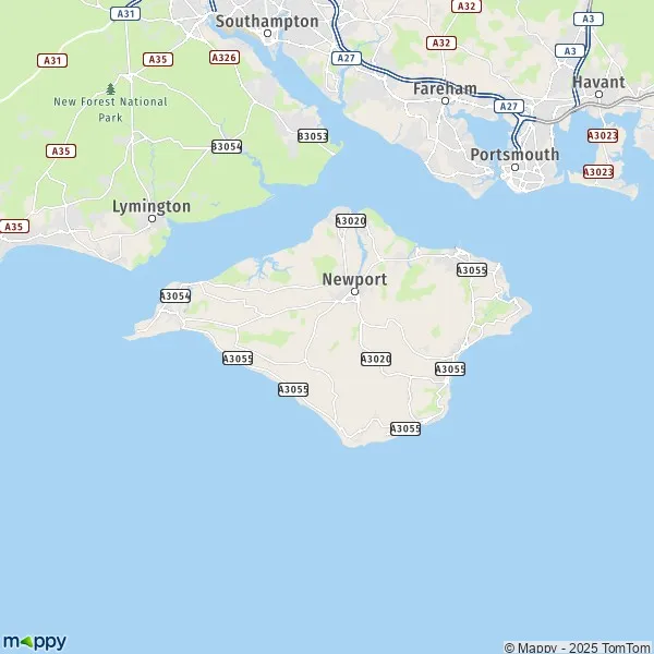 Carte Ile de Wight plan de Ile de Wight et infos pratiques Mappy